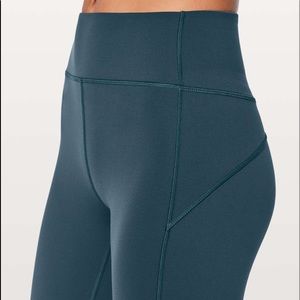 Lululemon In Movement Tight Submarine Sz 12